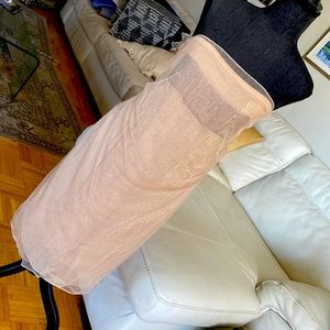 Embellished strapless midi dress